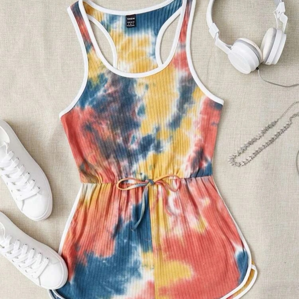 COPY - New women’s tie dye romper